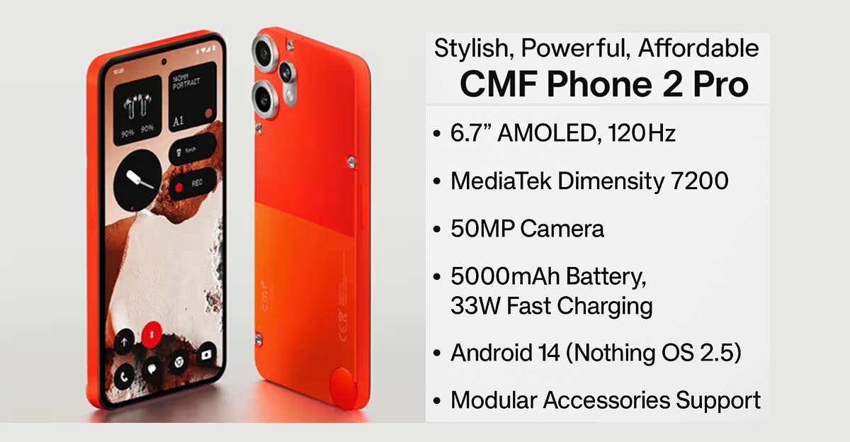 CMF Phone 2 Pro Specifications